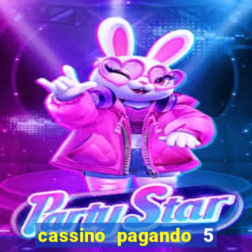 cassino pagando 5 reais no cadastro